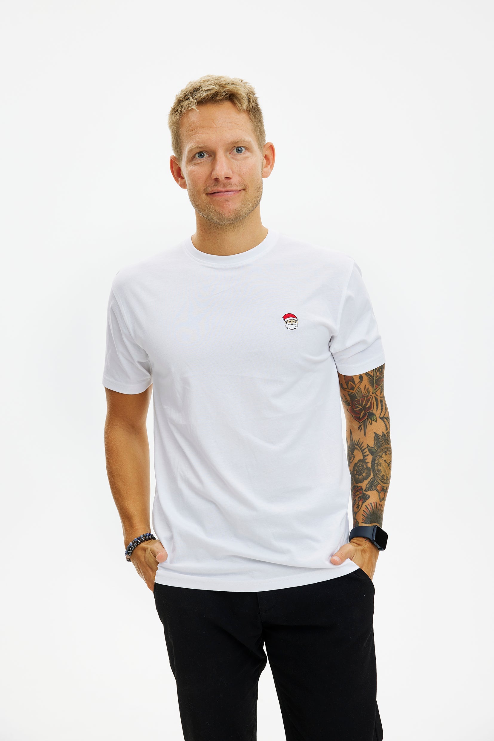 The Santa Claus T-shirt white